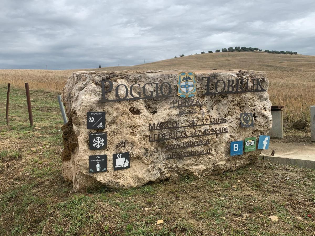Agriturismo Poggio Tobruk П'єнца Екстер'єр фото
