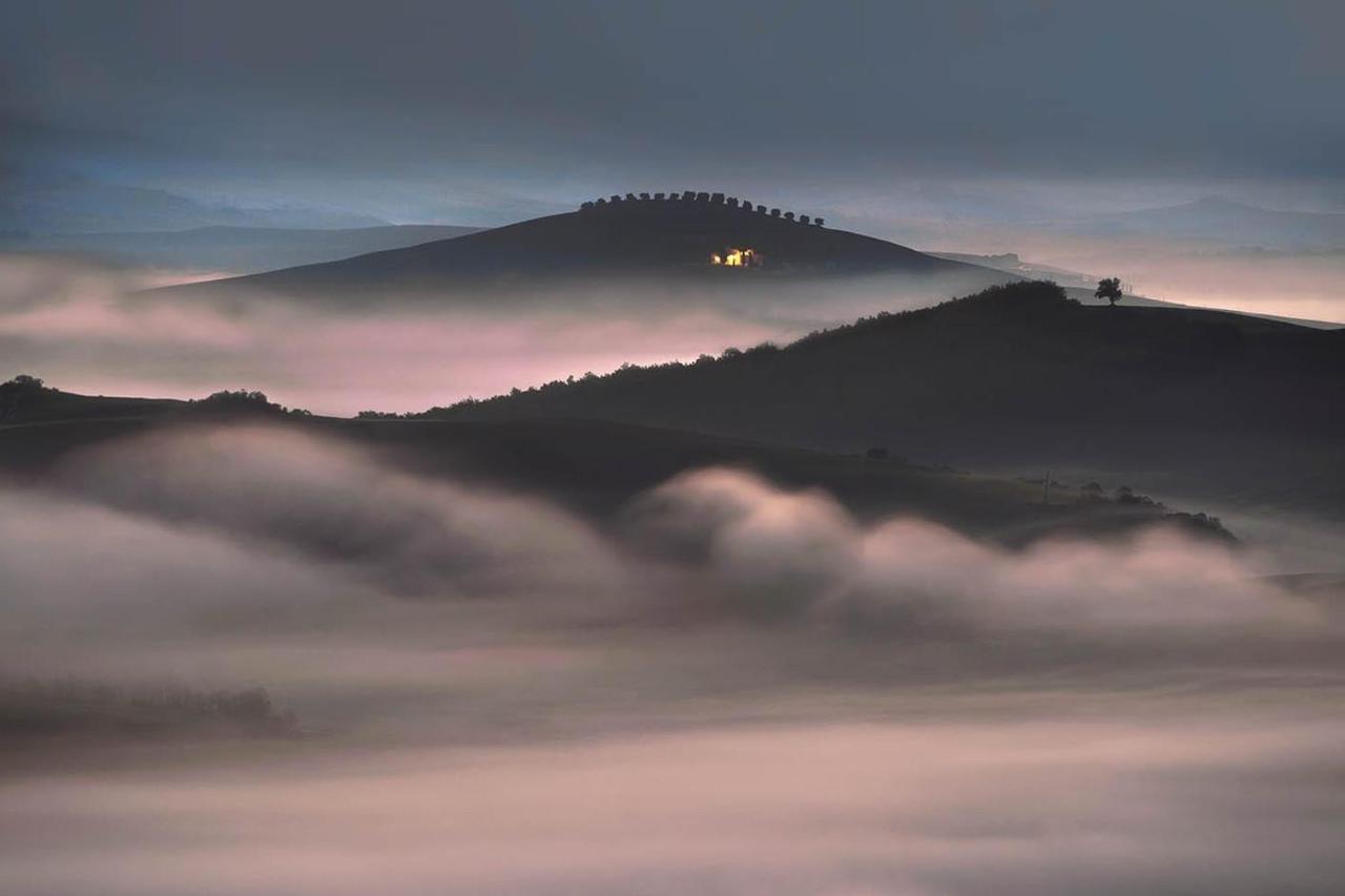 Вілла Agriturismo Poggio Tobruk П'єнца Екстер'єр фото