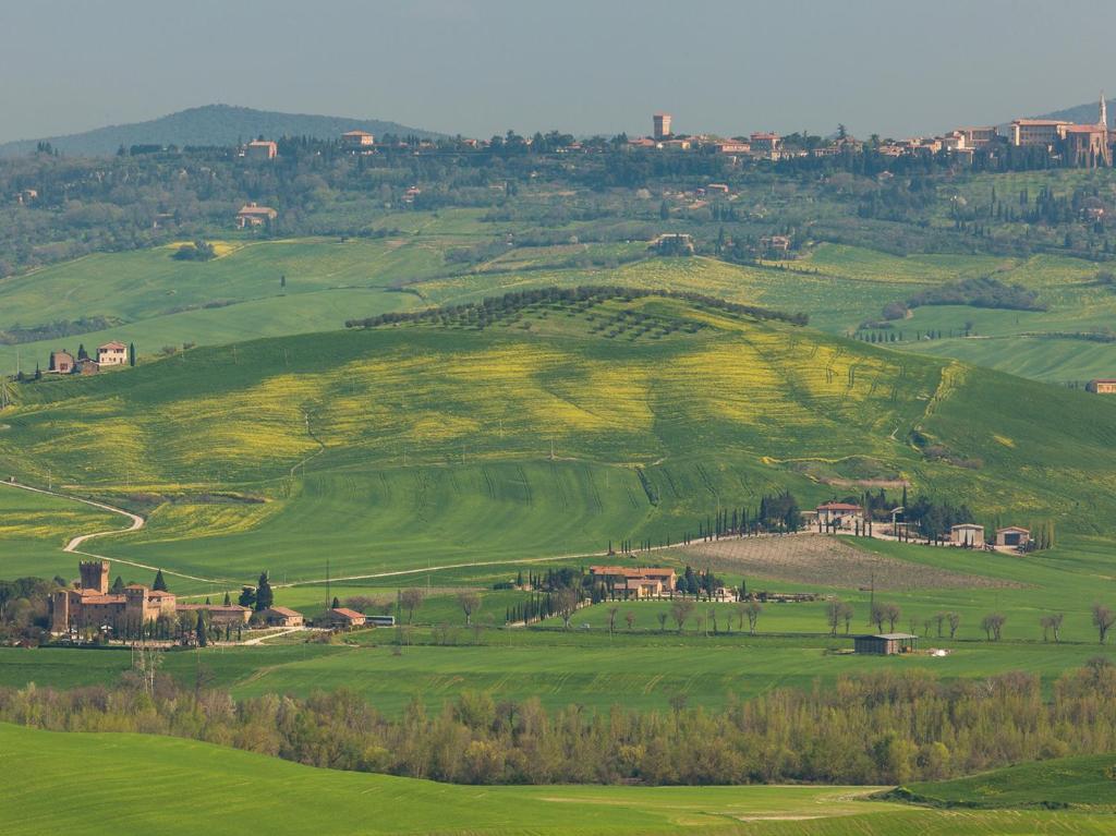 Вілла Agriturismo Poggio Tobruk П'єнца Екстер'єр фото