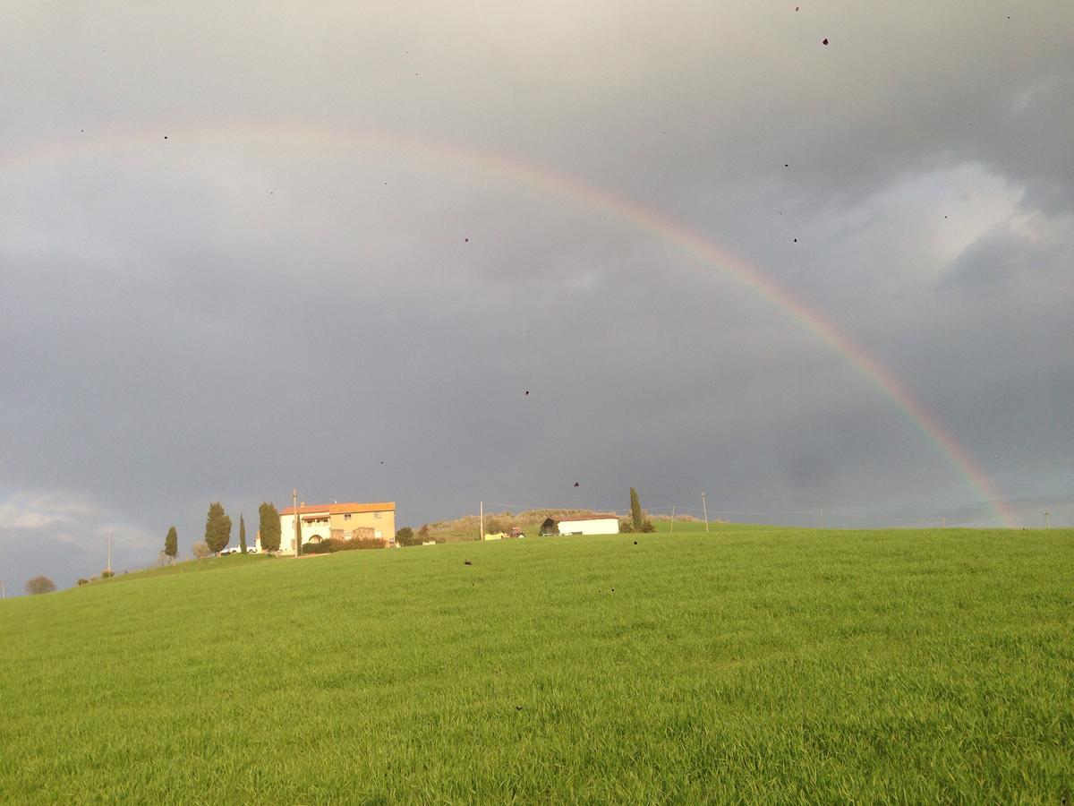 Вілла Agriturismo Poggio Tobruk П'єнца Екстер'єр фото